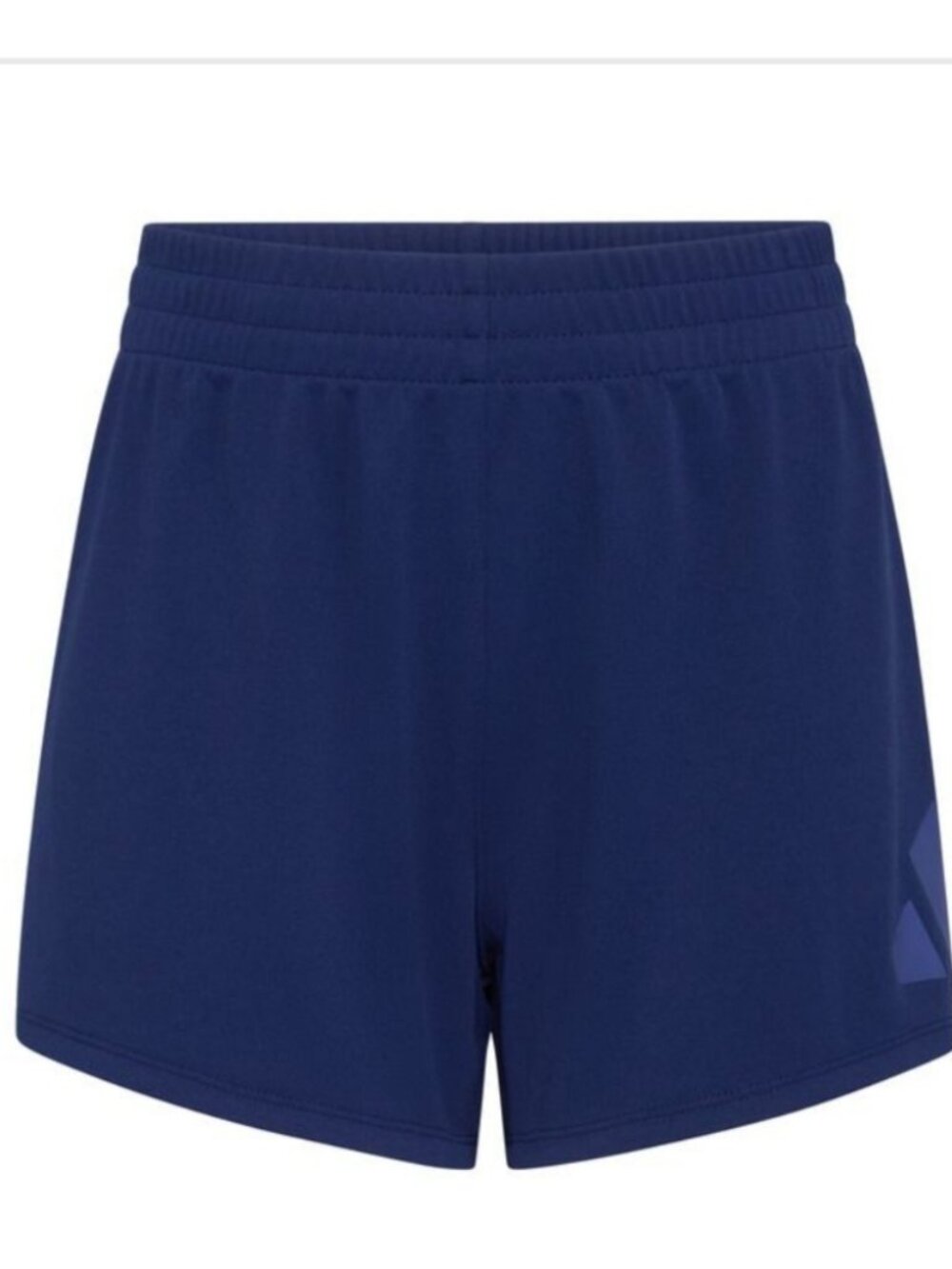 Adidas Girl's Knit Pique Shorts in Dark Blue size L NWT $20